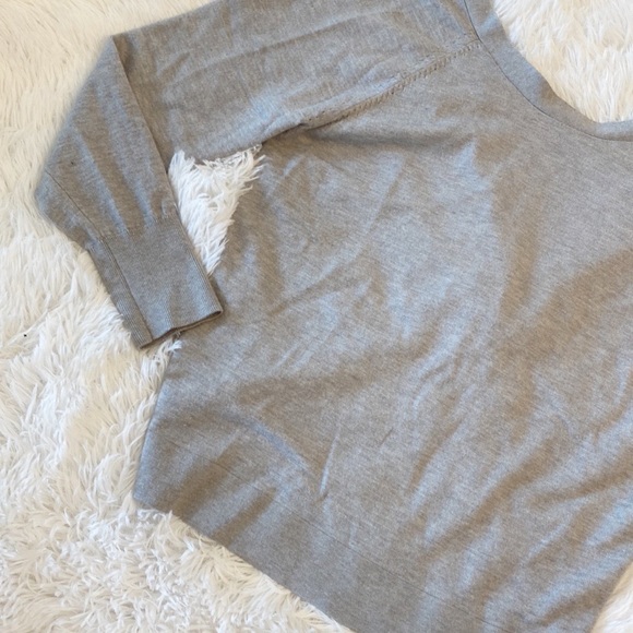 Victorias Secret | Twisted Back Soft Grey Top women’s small - Picture 5 of 9